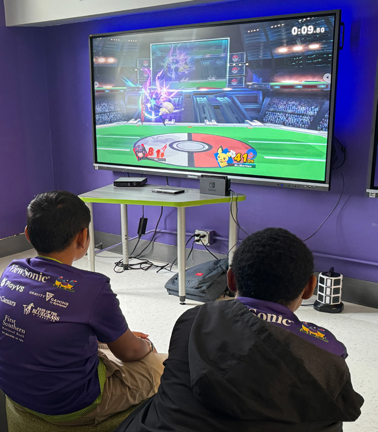 Giải pháp ViewSonic eSports tại Fayette County